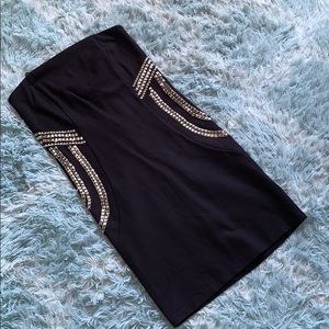 GUESS women’s studded, black dress size 6